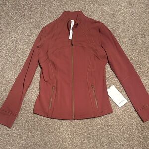 LululemonWomen's Luon Define Zip-Up Jacket in Rust